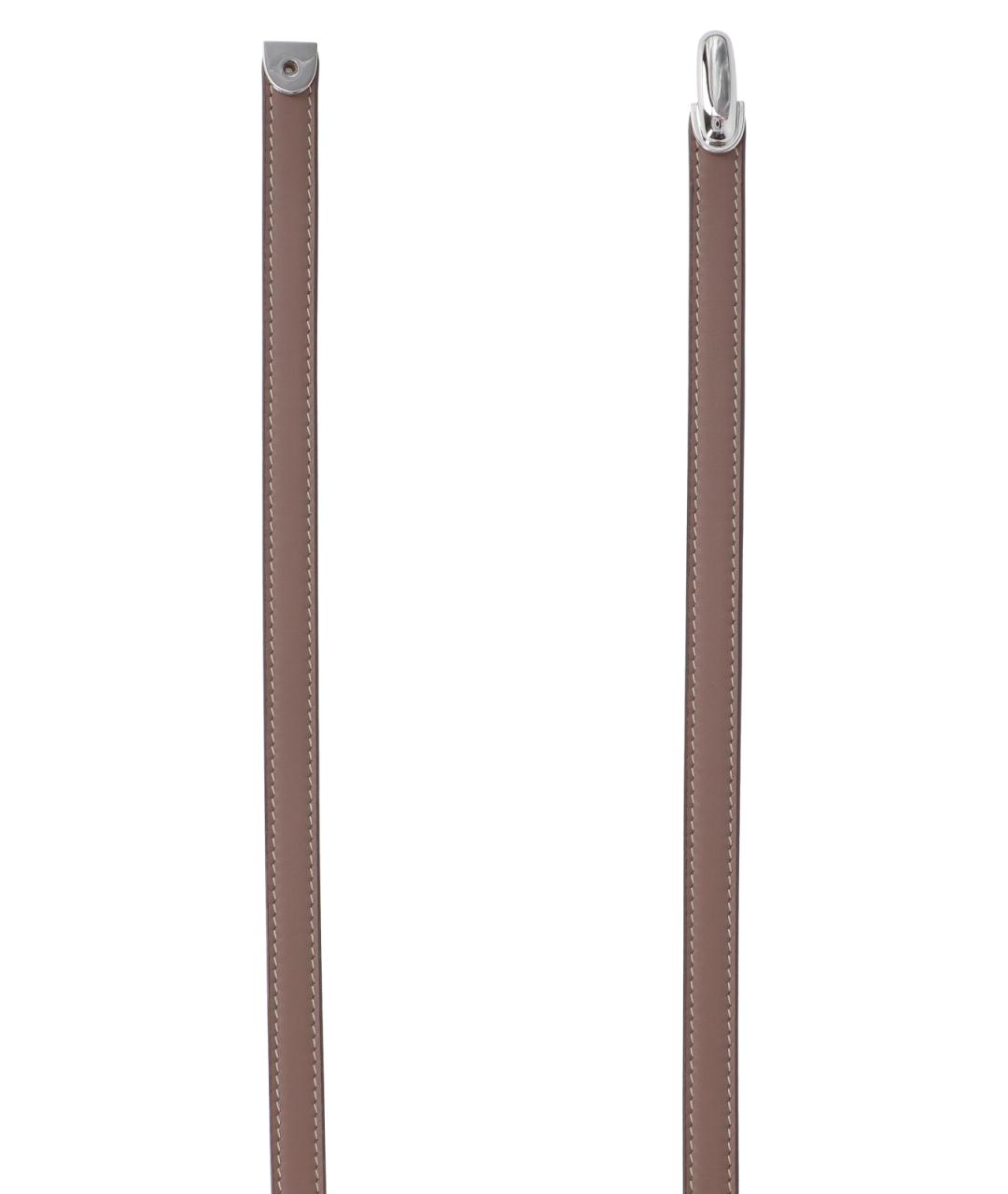 Savette Бежевый кожаный ремень, фото 2