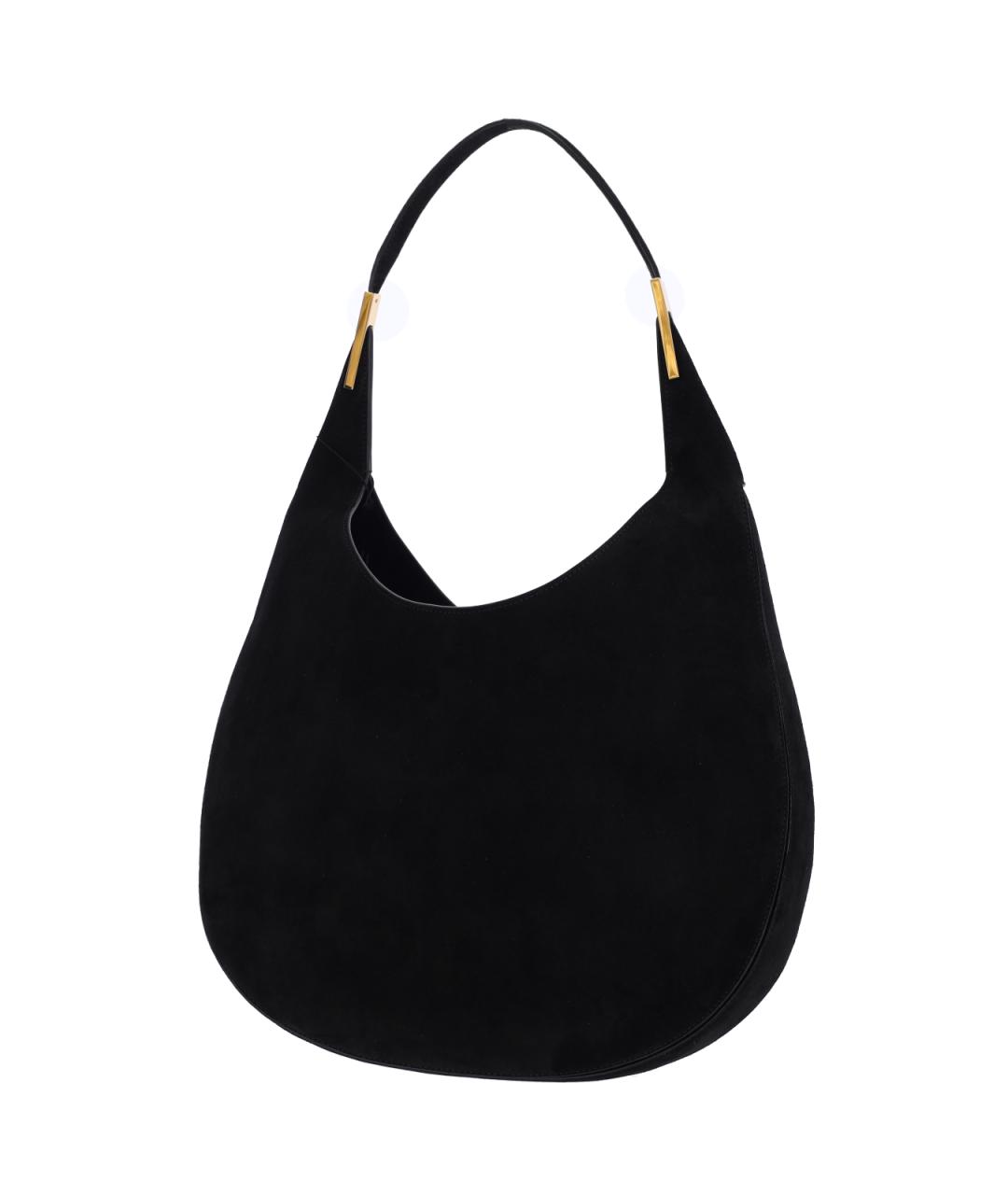 Savette Черная замшевая сумка через плечо, фото 2