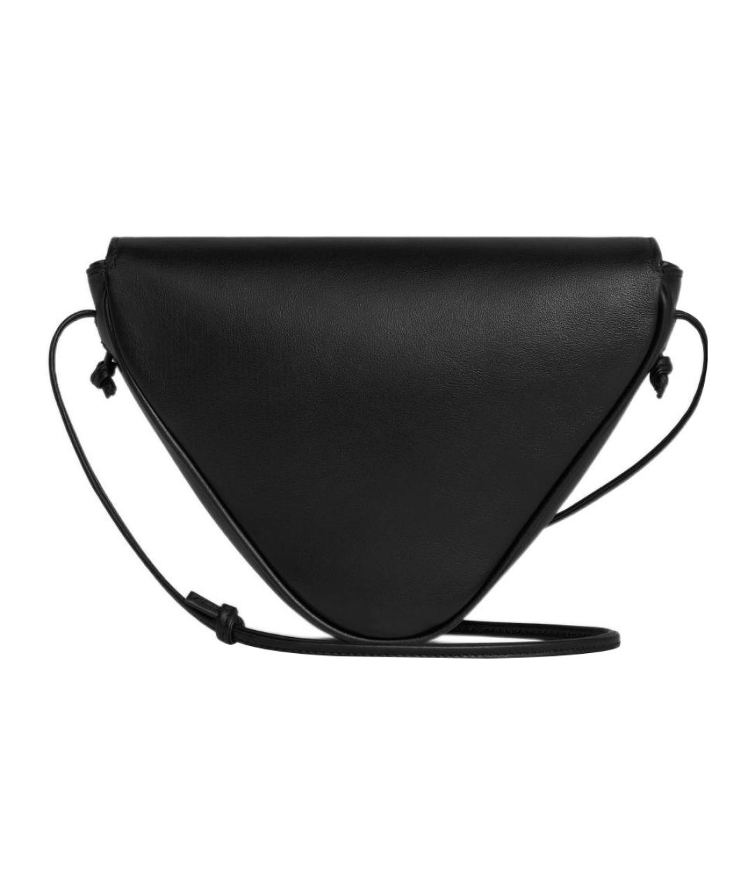 CELINE Черная кожаная сумка на плечо, фото 3