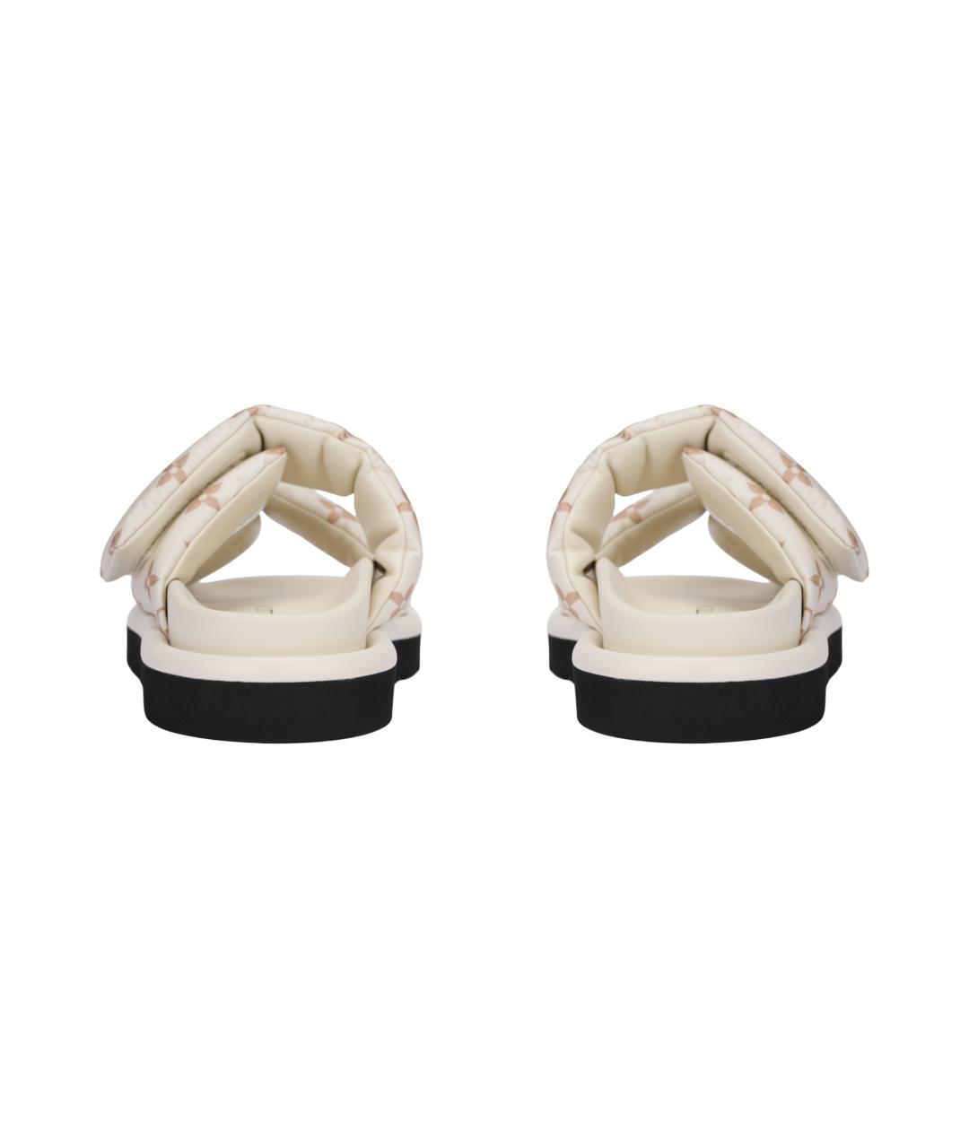 LOUIS VUITTON Белые сандалии, фото 4