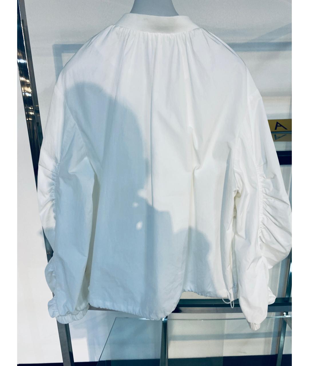 ERMANNO FIRENZE Белая вискозная куртка, фото 2