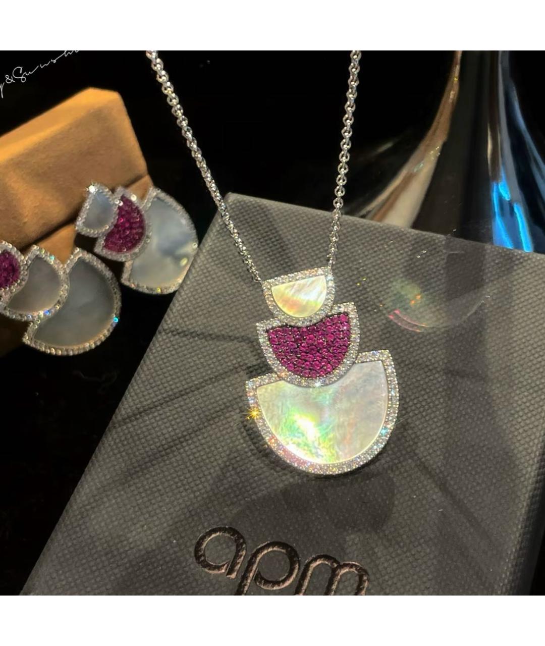 APM Monaco Серебряное серебряное колье, фото 5