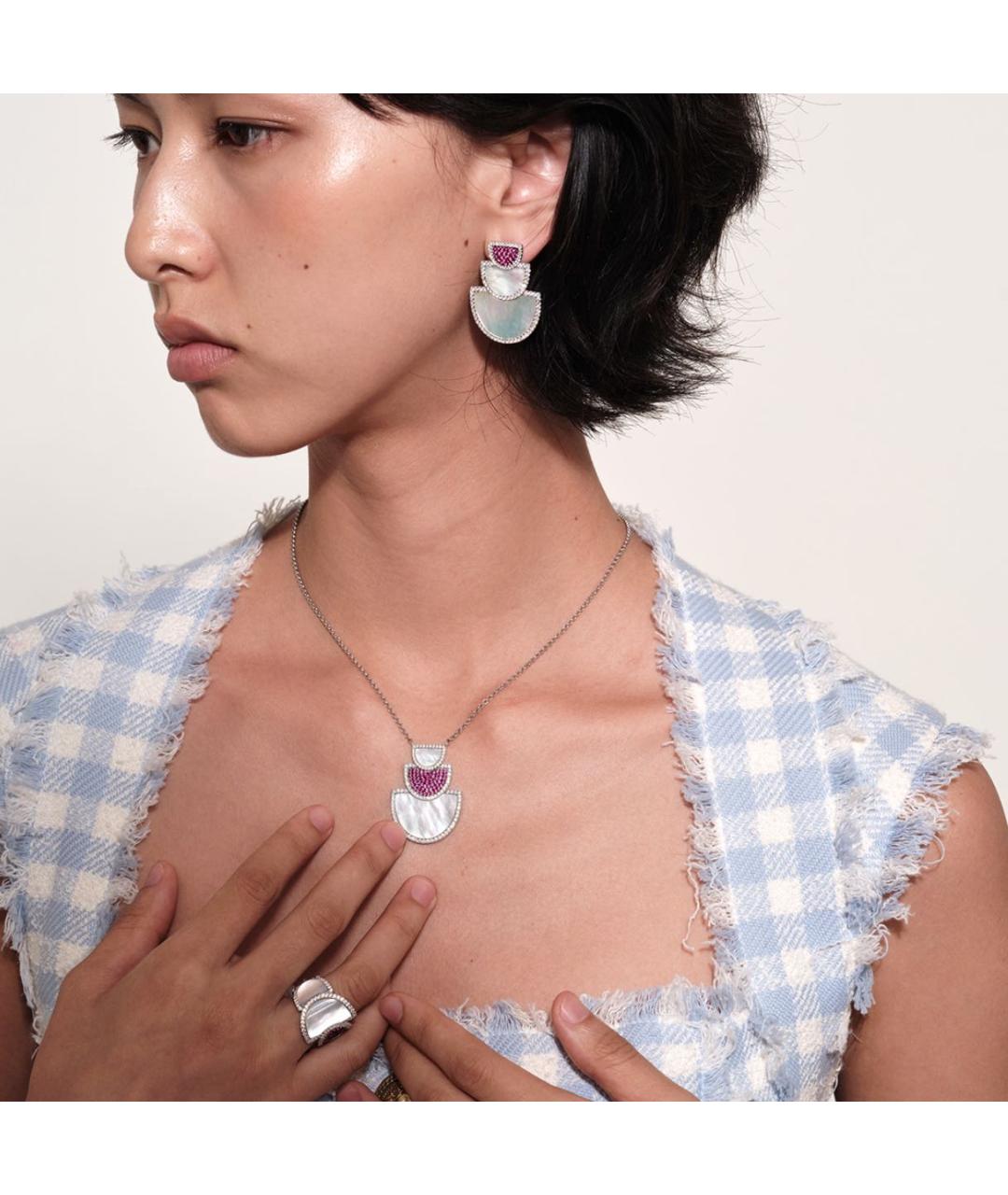 APM Monaco Серебряное серебряное колье, фото 4