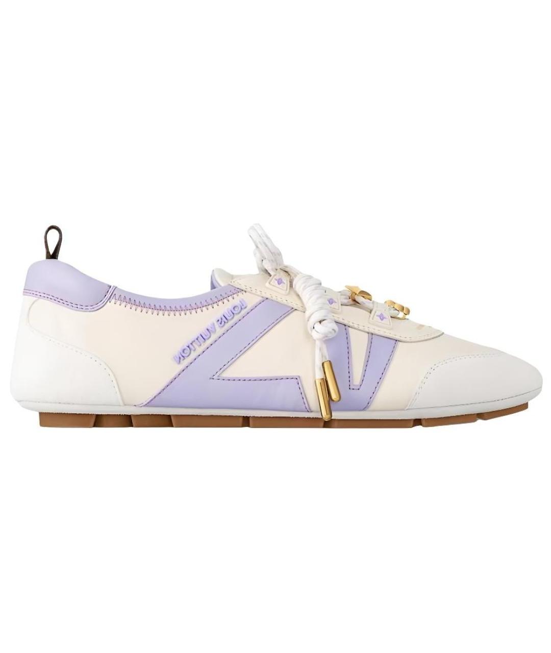 LOUIS VUITTON Фиолетовые кроссовки, фото 1