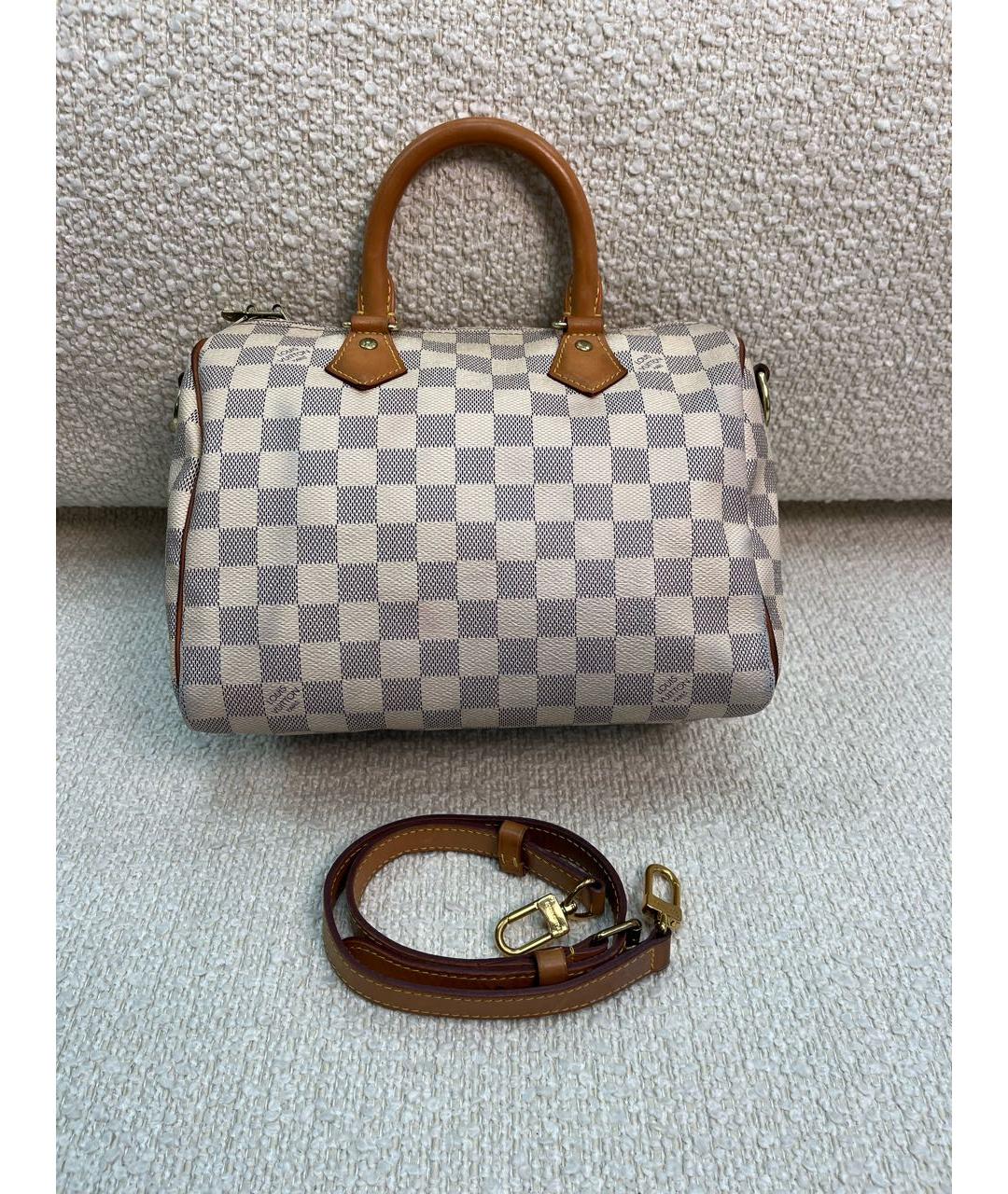 LOUIS VUITTON Бежевая сумка с короткими ручками, фото 3