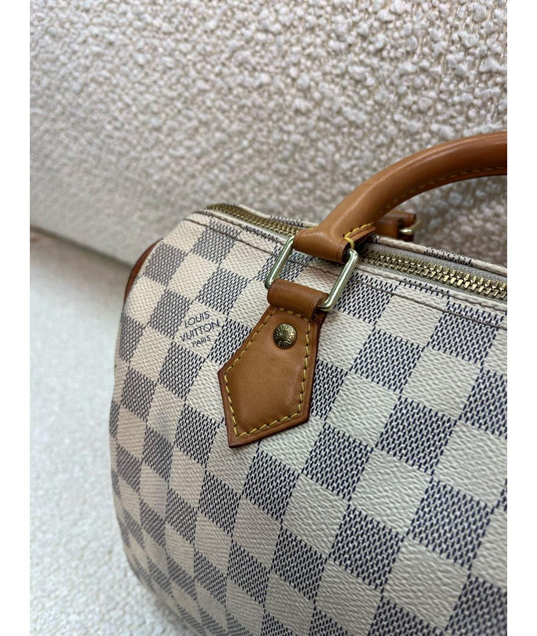 LOUIS VUITTON Бежевая сумка с короткими ручками, фото 8