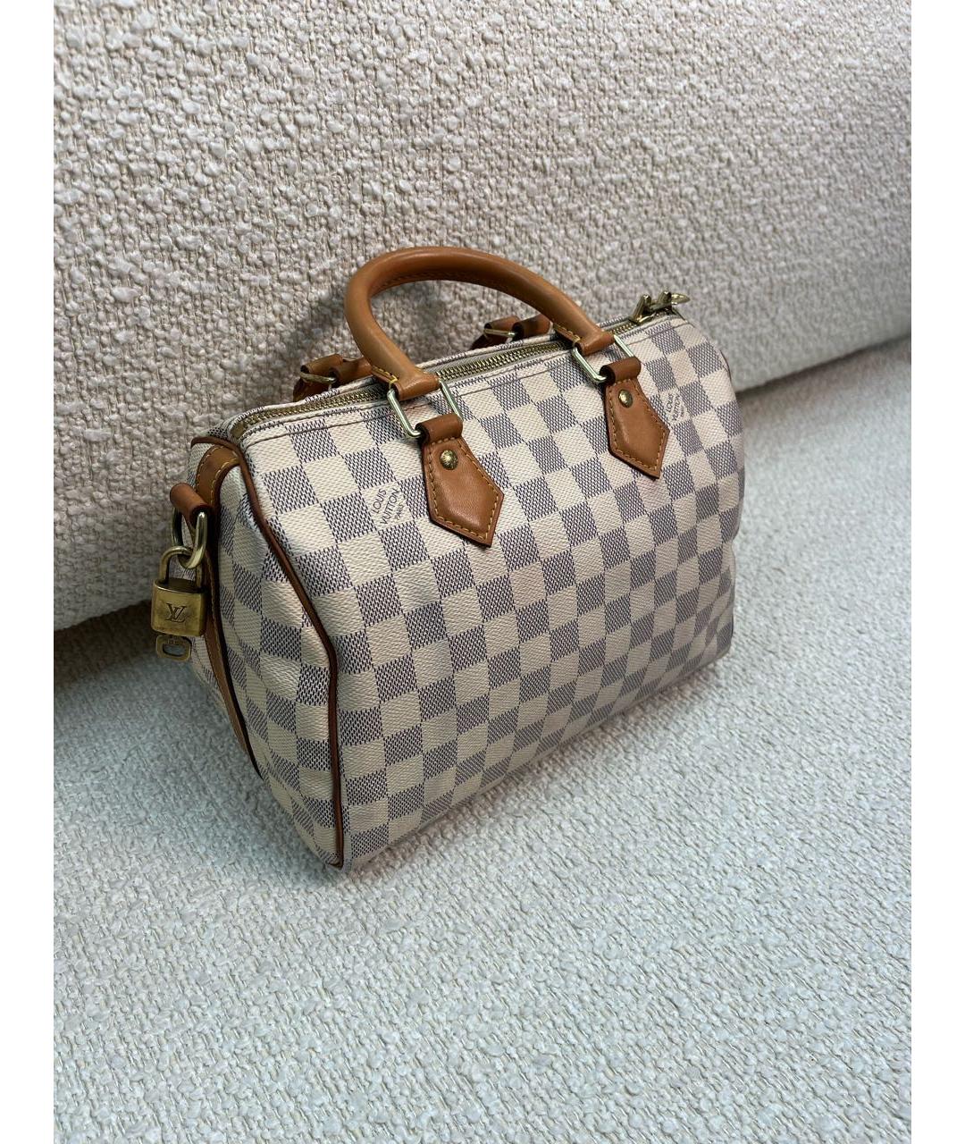 LOUIS VUITTON Бежевая сумка с короткими ручками, фото 2