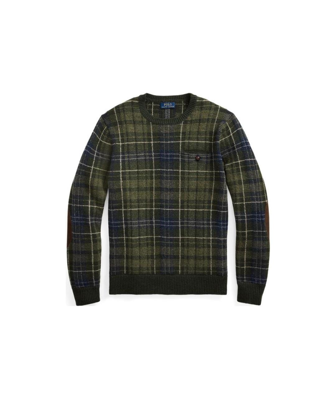 POLO RALPH LAUREN Зеленый джемпер / свитер, фото 1