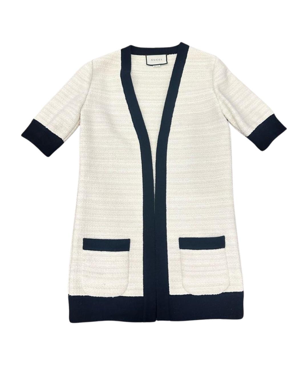 GUCCI Бежевый шерстяной кардиган, фото 1