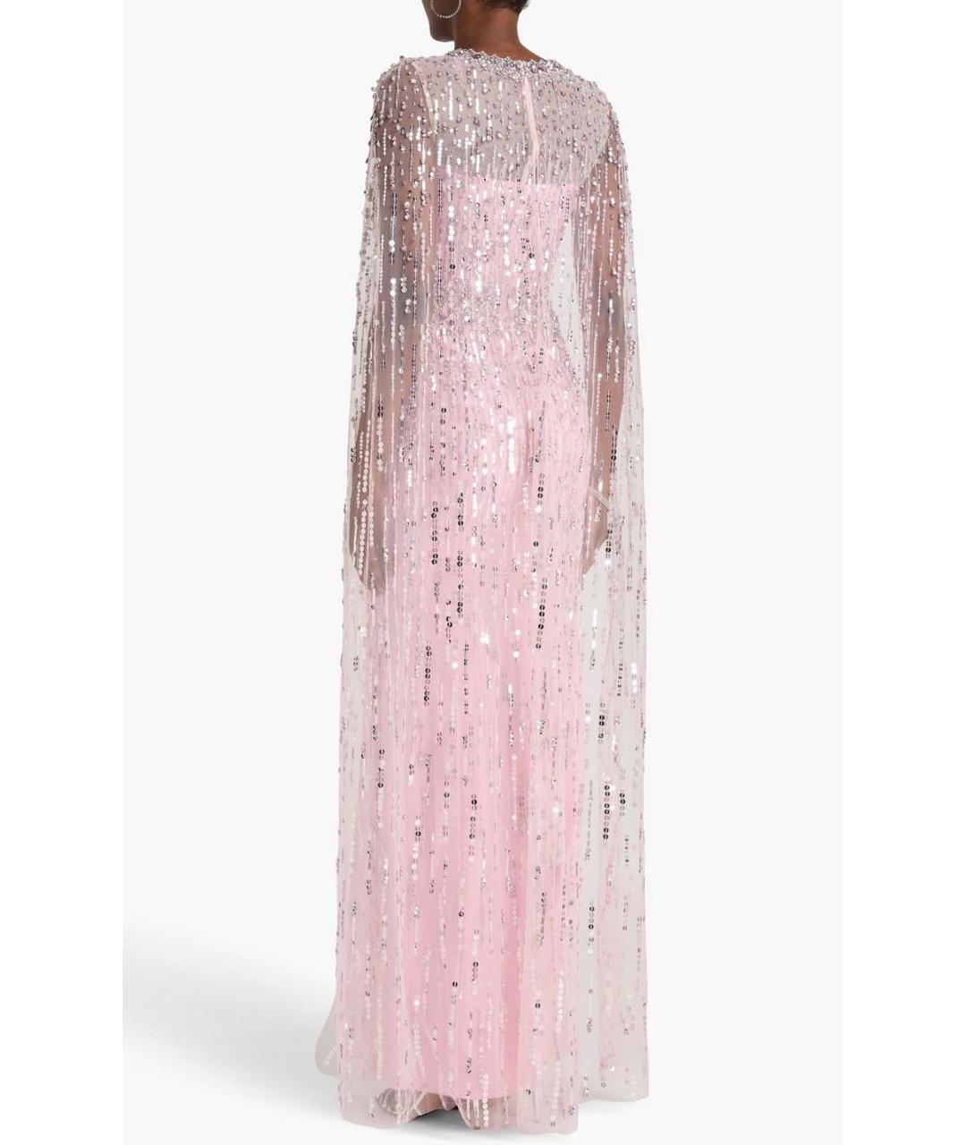 JENNY PACKHAM Розовое коктейльное платье, фото 3