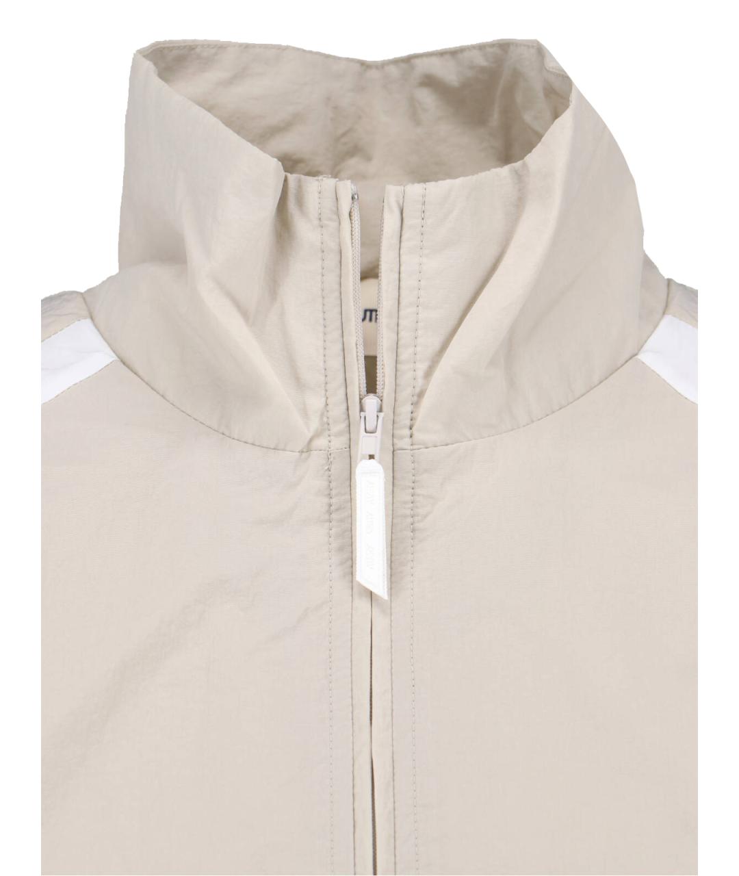 AUTRY Серая полиамидовая куртка, фото 5