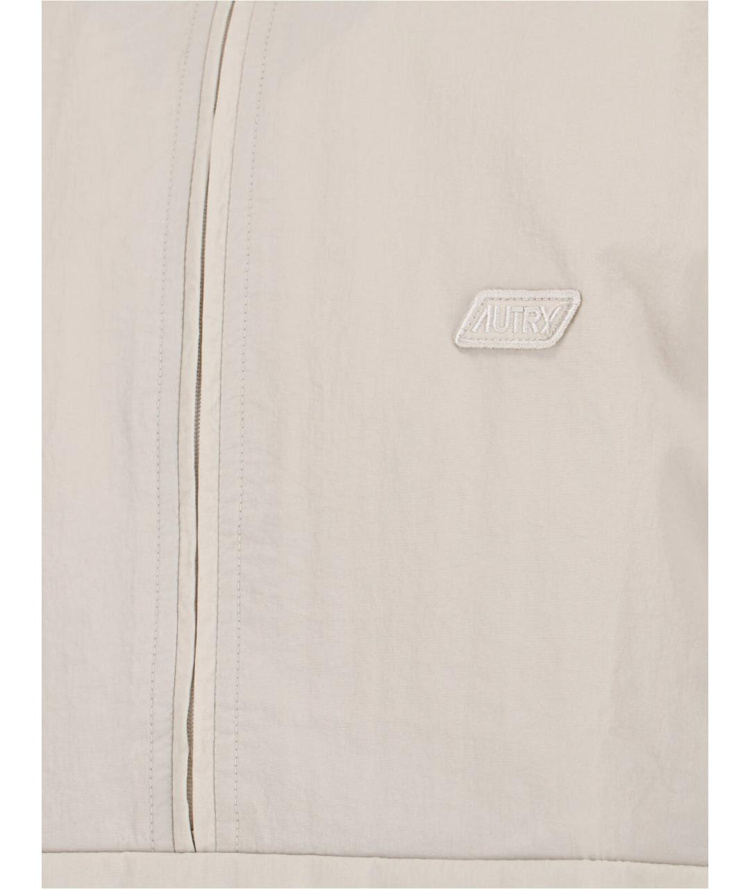 AUTRY Серая полиамидовая куртка, фото 4