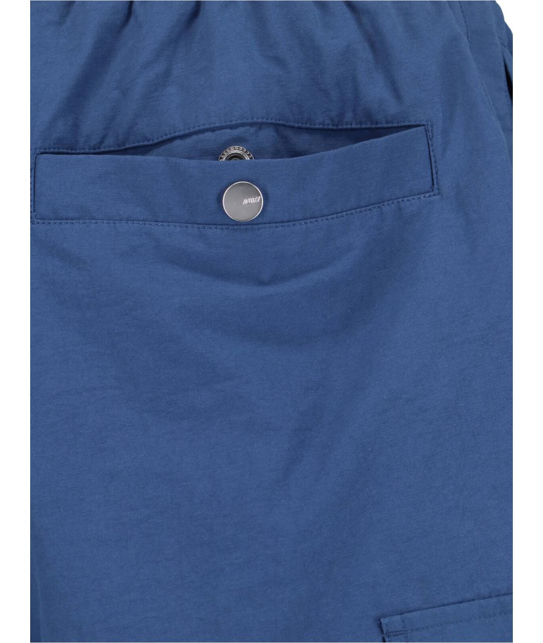 AUTRY Синие хлопковые шорты, фото 5