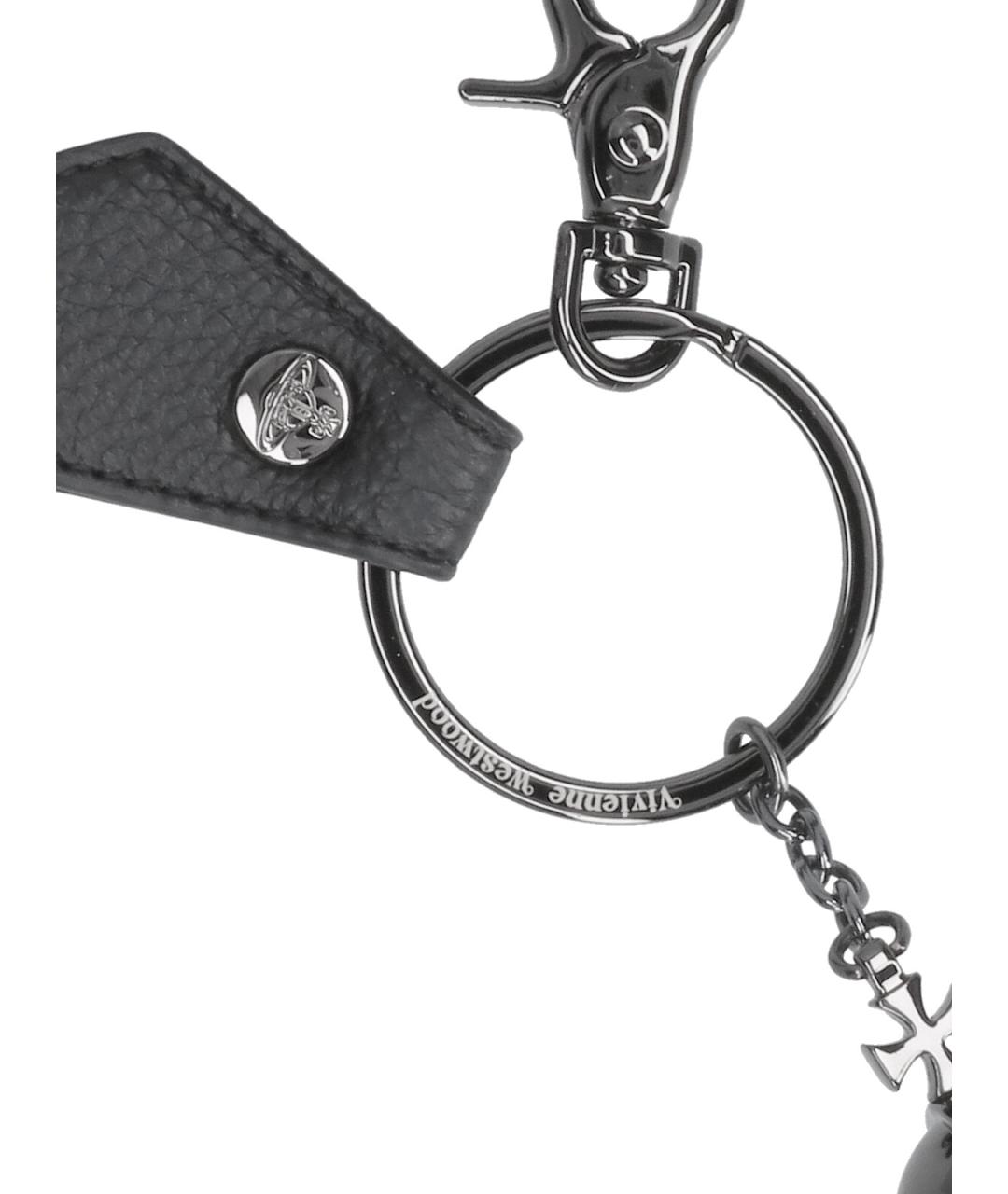 VIVIENNE WESTWOOD Черный брелок, фото 2