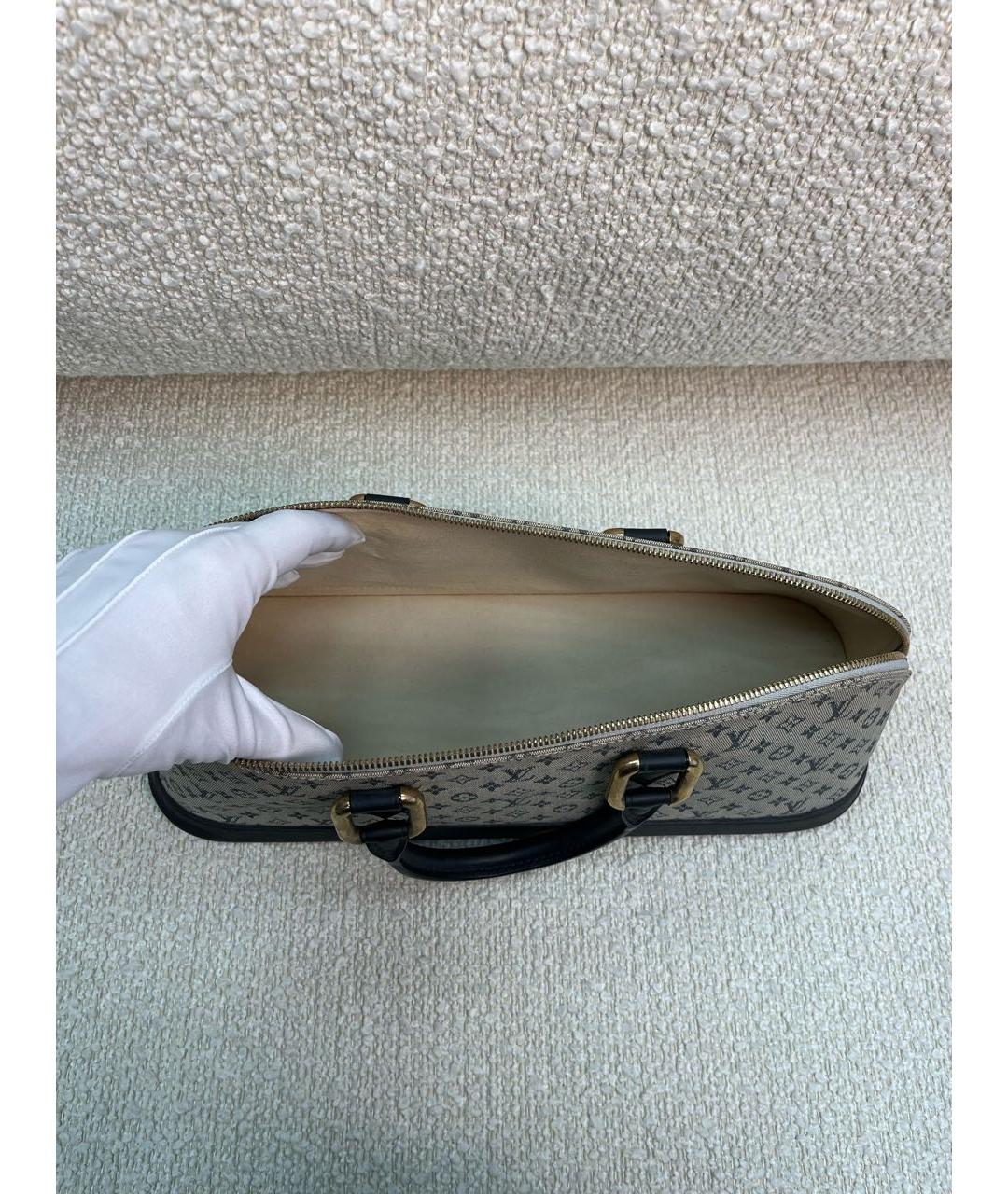 LOUIS VUITTON Бежевая сумка с короткими ручками, фото 4