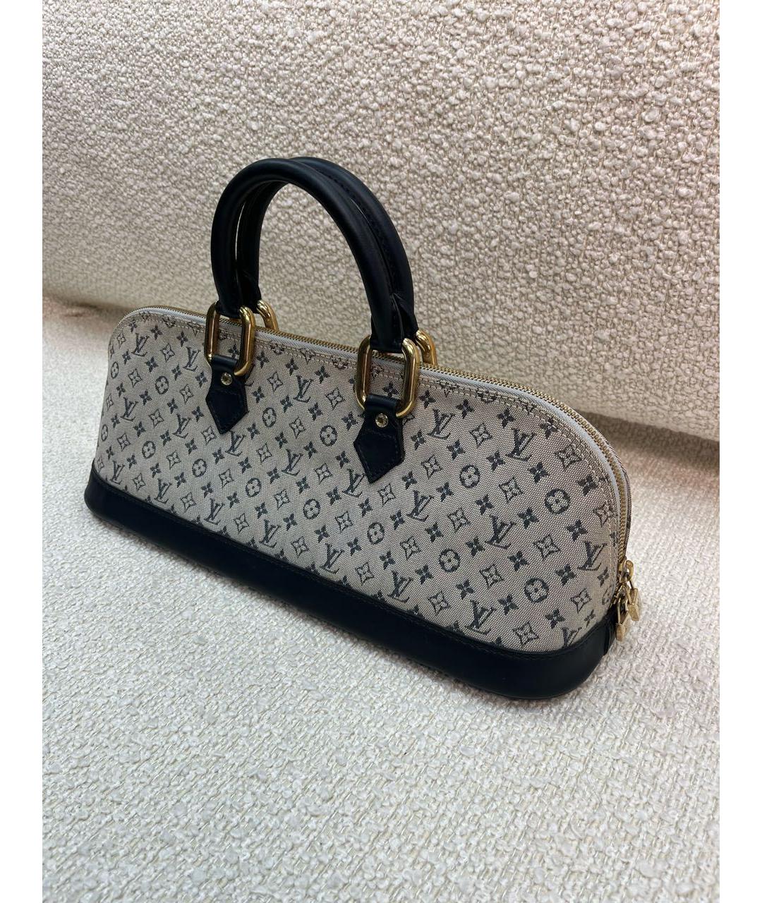 LOUIS VUITTON Бежевая сумка с короткими ручками, фото 5