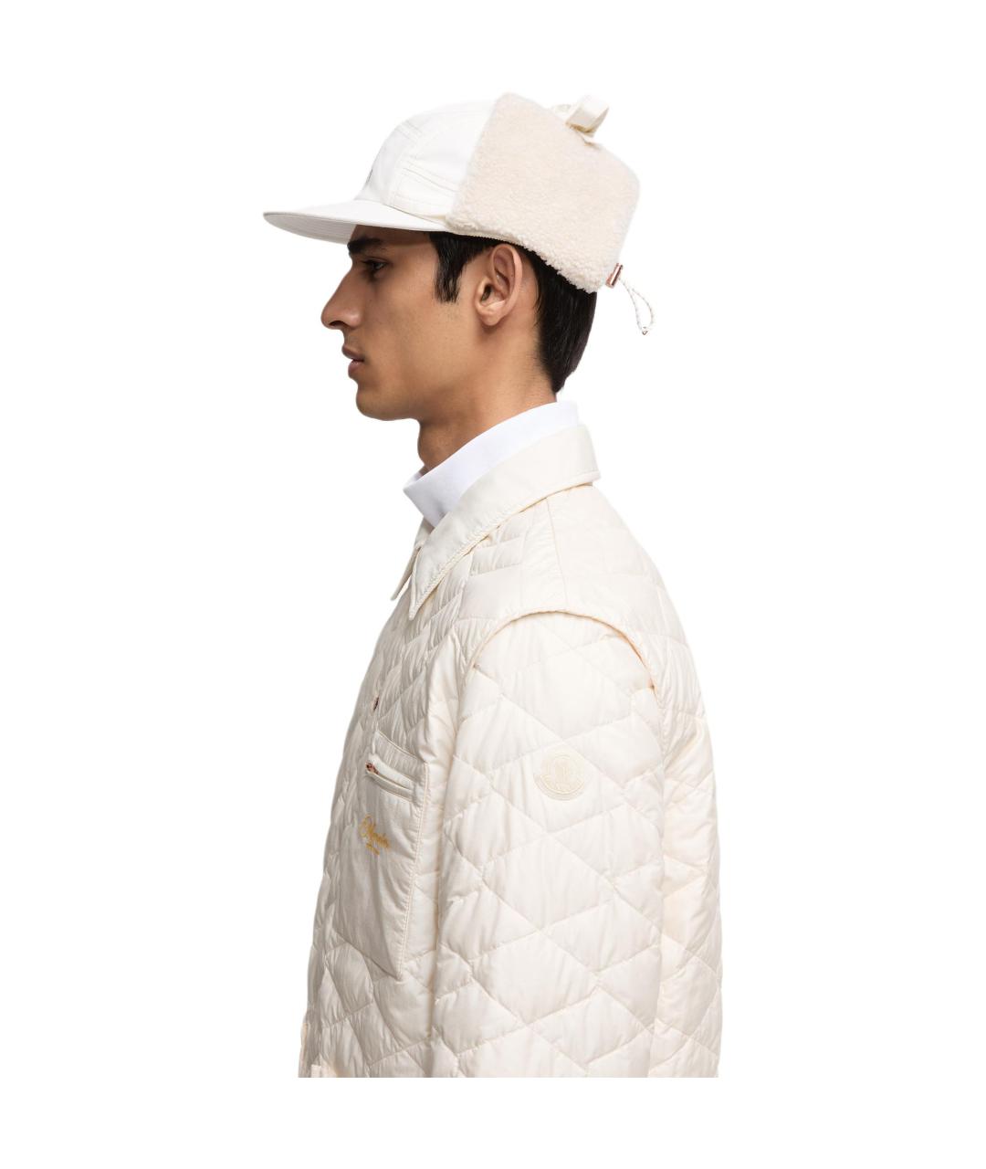 MONCLER Белая куртка, фото 6