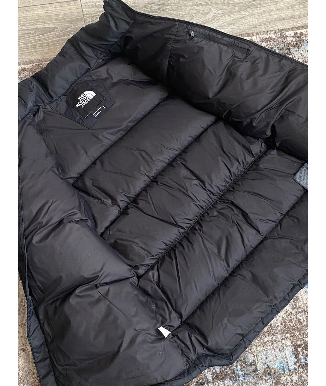 THE NORTH FACE Черный полиамидовый пуховик, фото 3