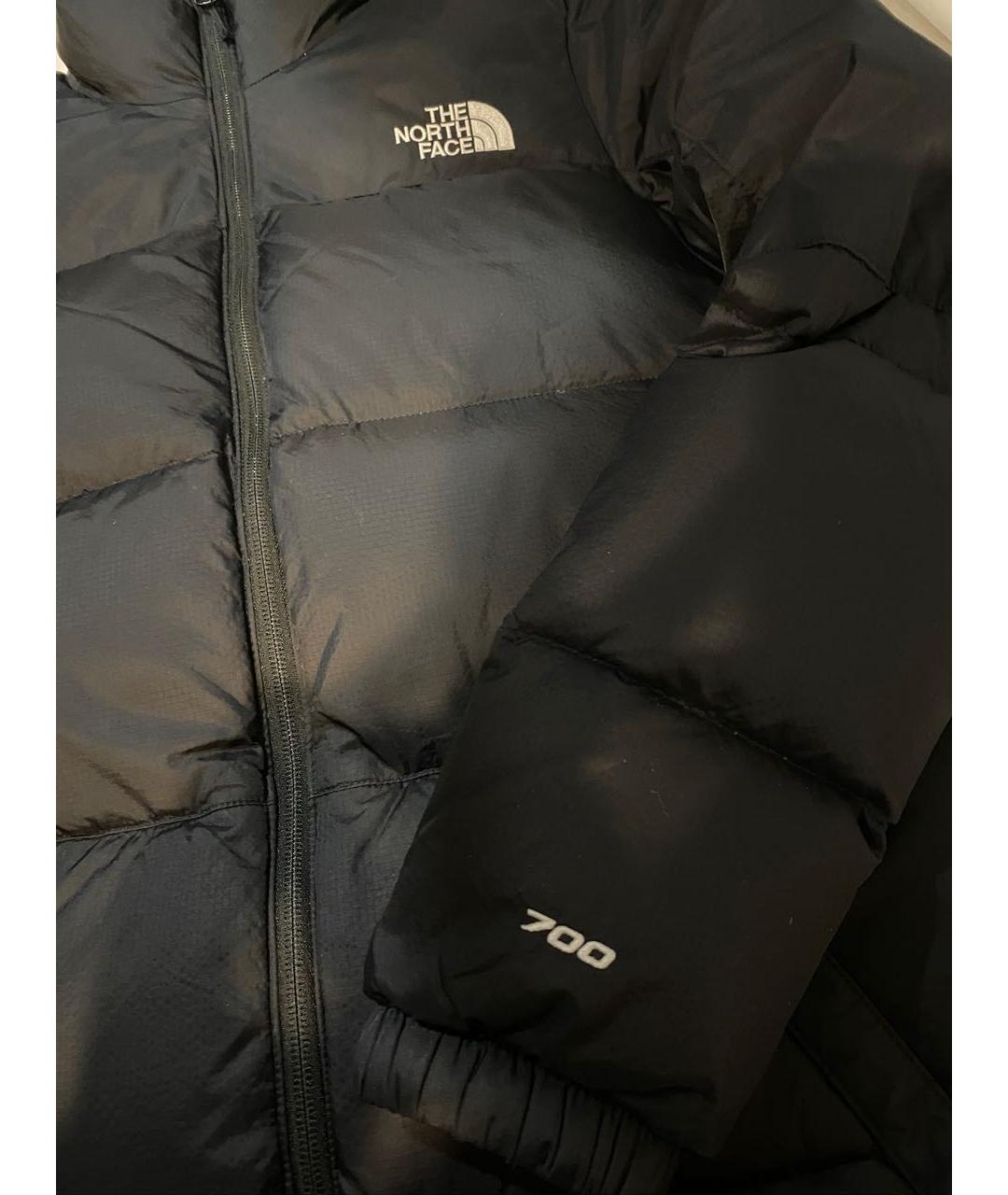 THE NORTH FACE Черный полиамидовый пуховик, фото 6