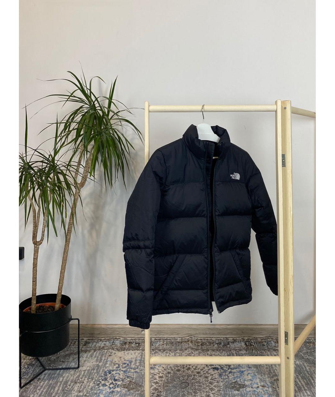 THE NORTH FACE Черный полиамидовый пуховик, фото 5