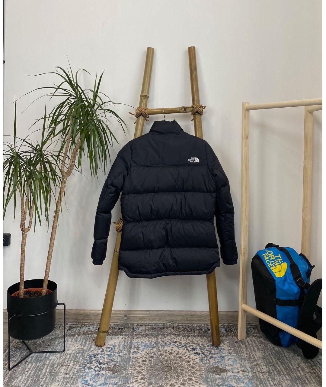 THE NORTH FACE Черный полиамидовый пуховик, фото 8