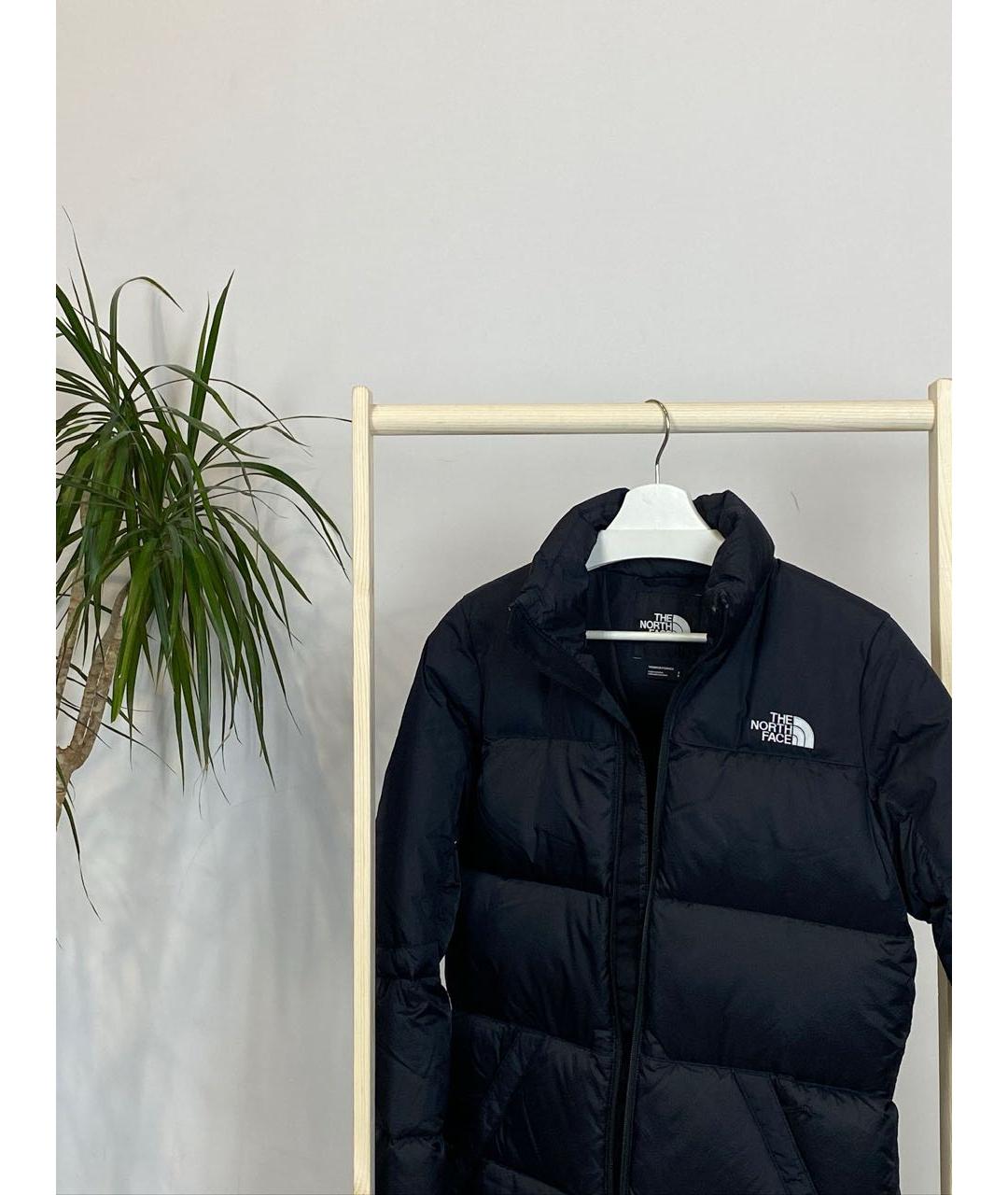 THE NORTH FACE Черный полиамидовый пуховик, фото 2