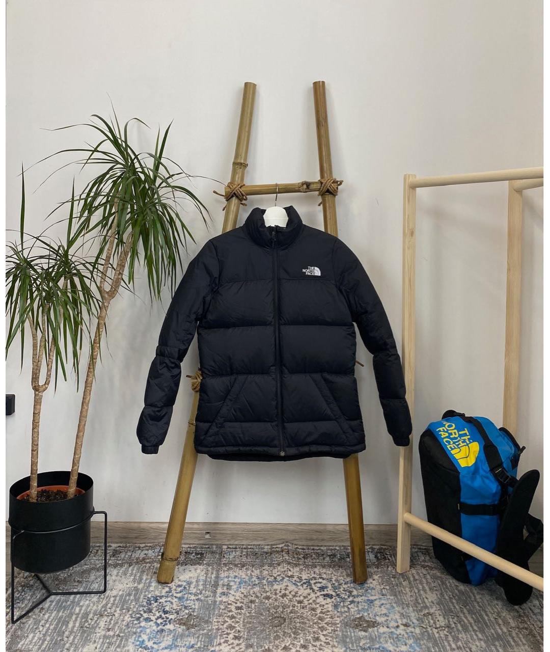 THE NORTH FACE Черный полиамидовый пуховик, фото 9