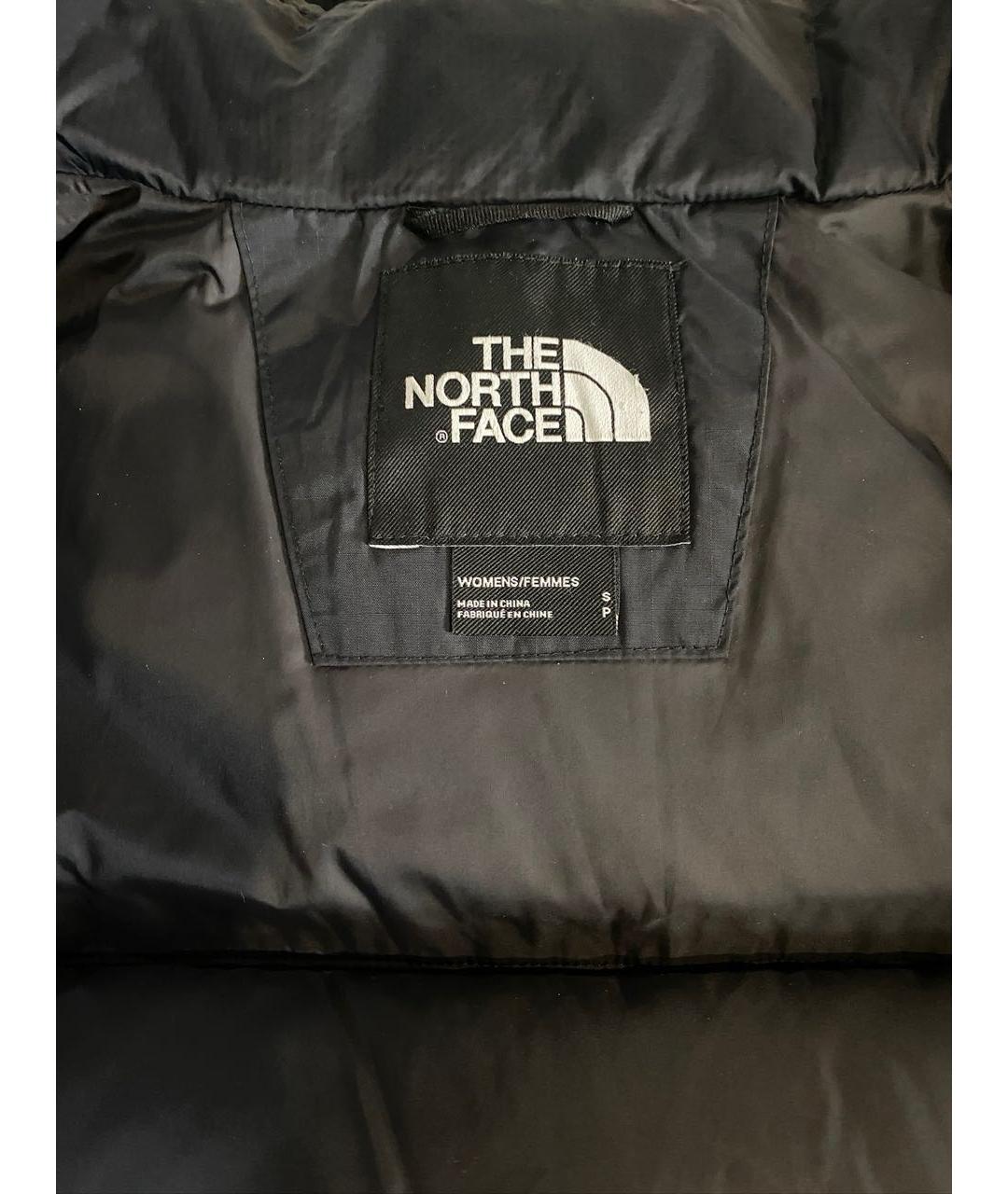 THE NORTH FACE Черный полиамидовый пуховик, фото 4