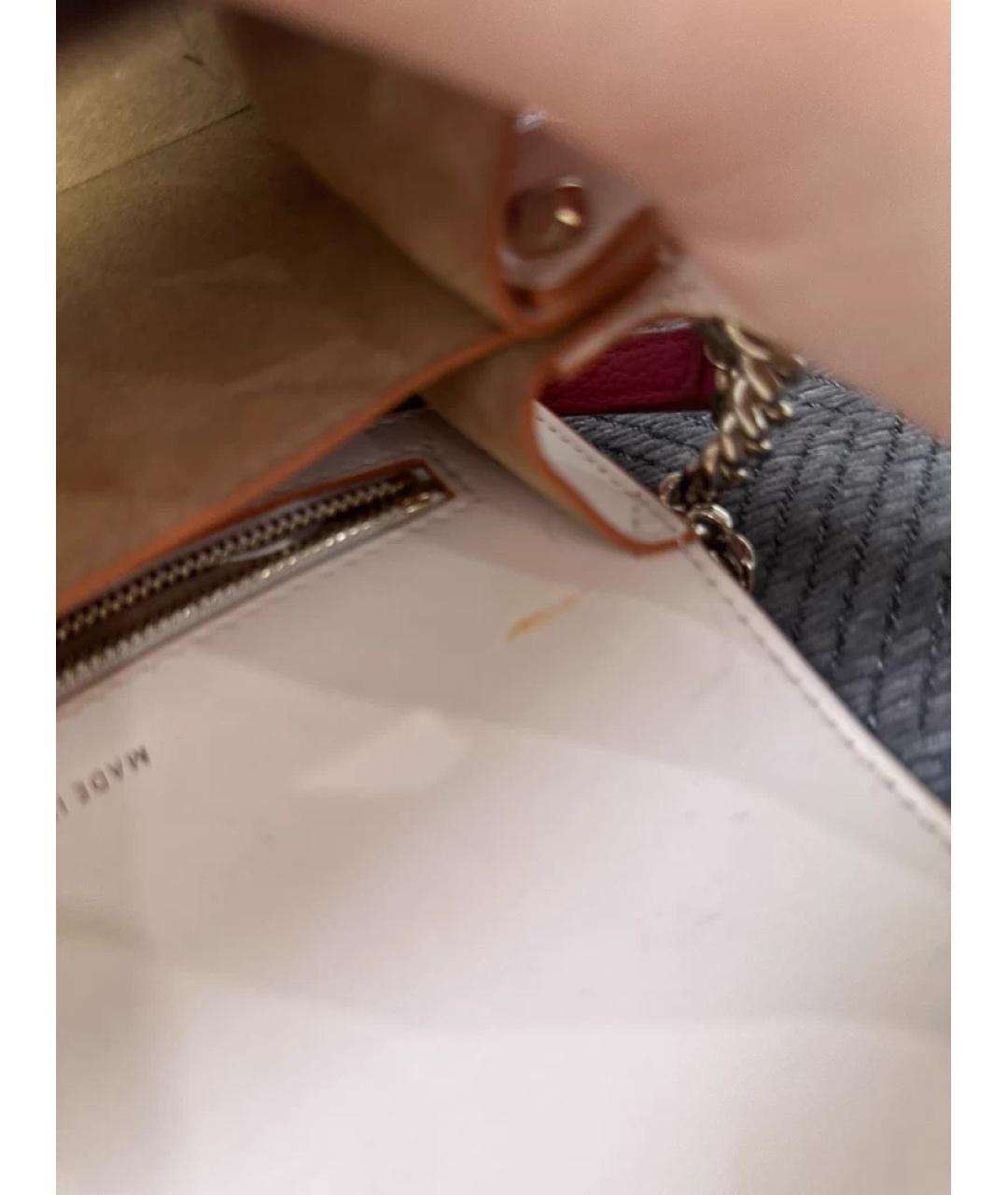 MCM Мульти кожаная сумка с короткими ручками, фото 5