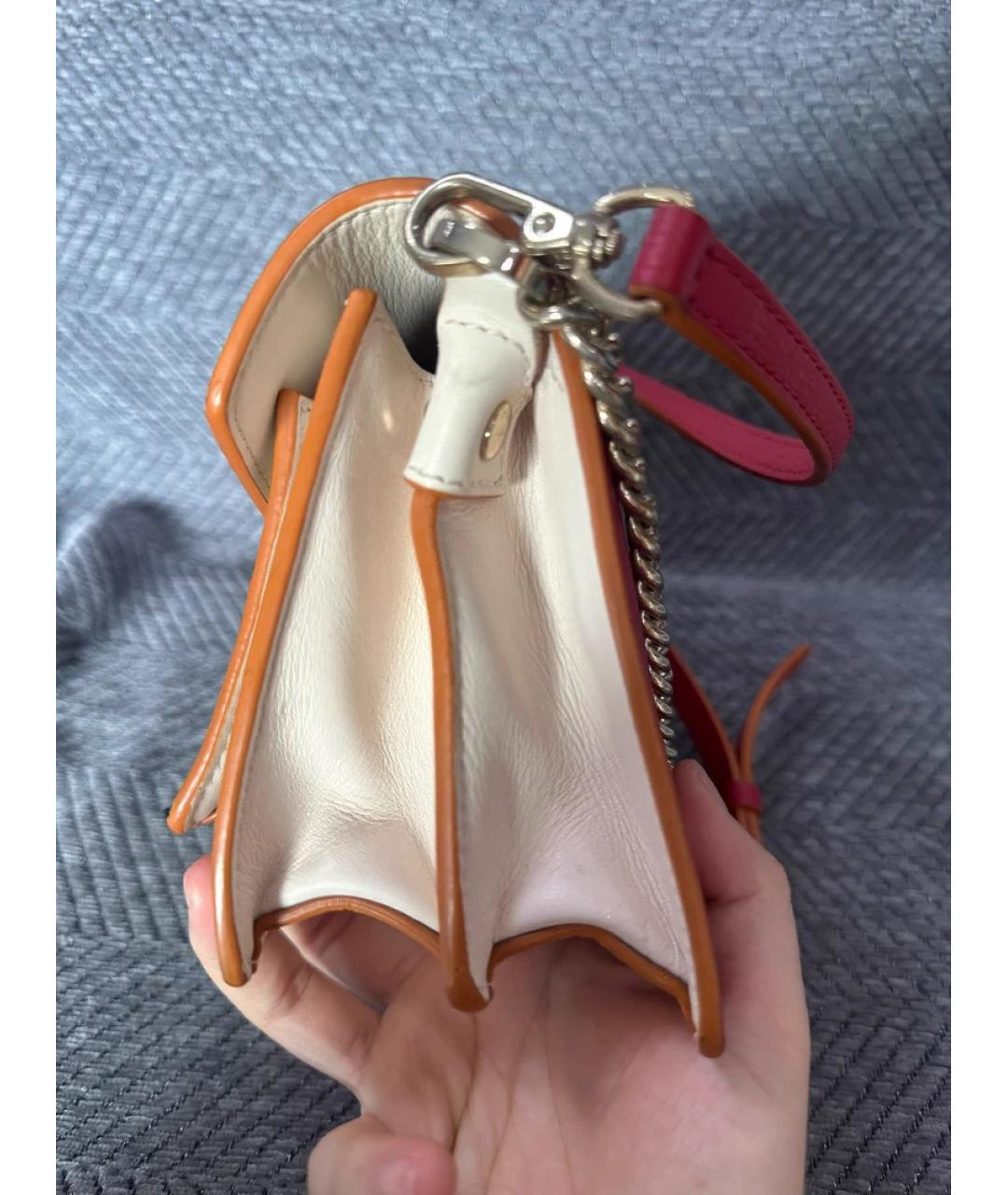 MCM Мульти кожаная сумка с короткими ручками, фото 4