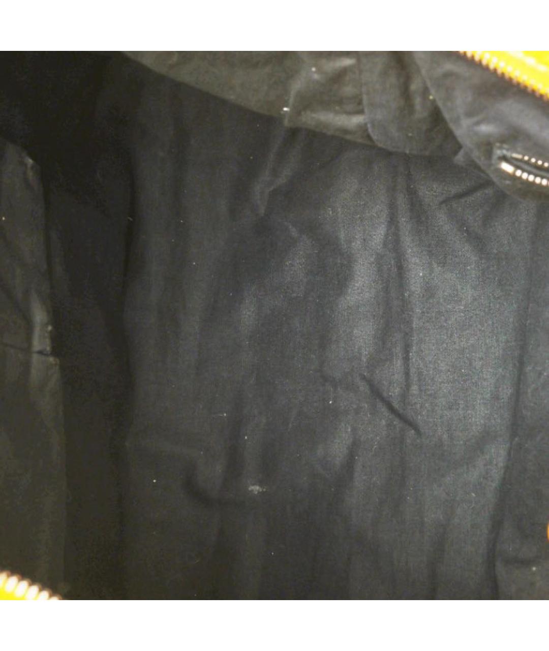 BALENCIAGA Желтая кожаная сумка через плечо, фото 7