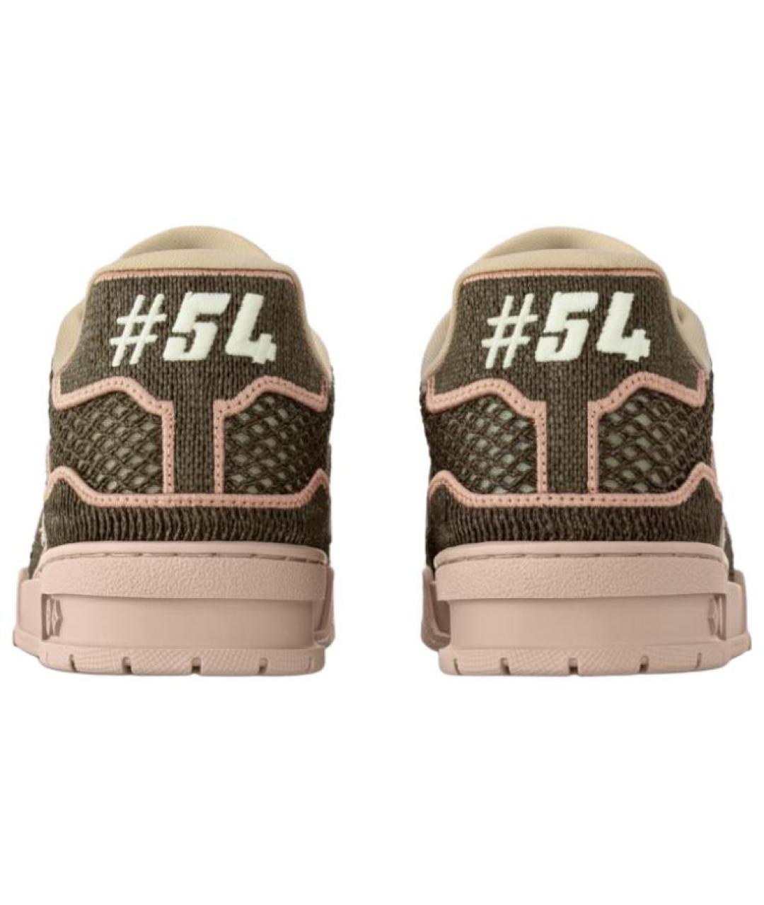 LOUIS VUITTON Коричневые кроссовки, фото 4