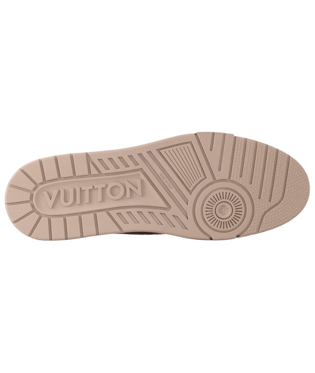 LOUIS VUITTON Коричневые кроссовки, фото 5