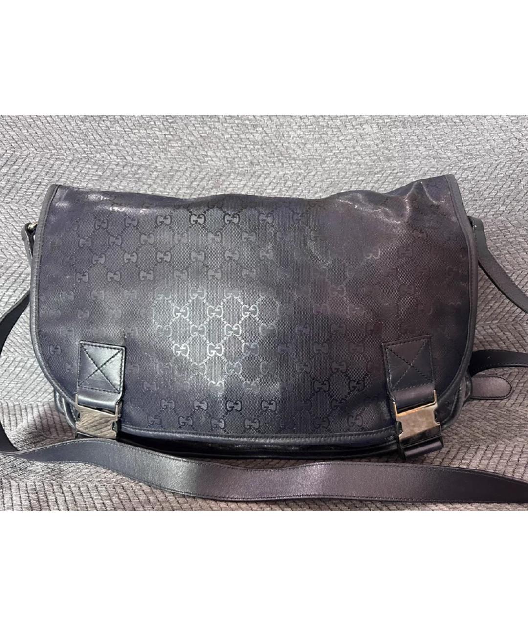 GUCCI Темно-синяя сумка на плечо, фото 9