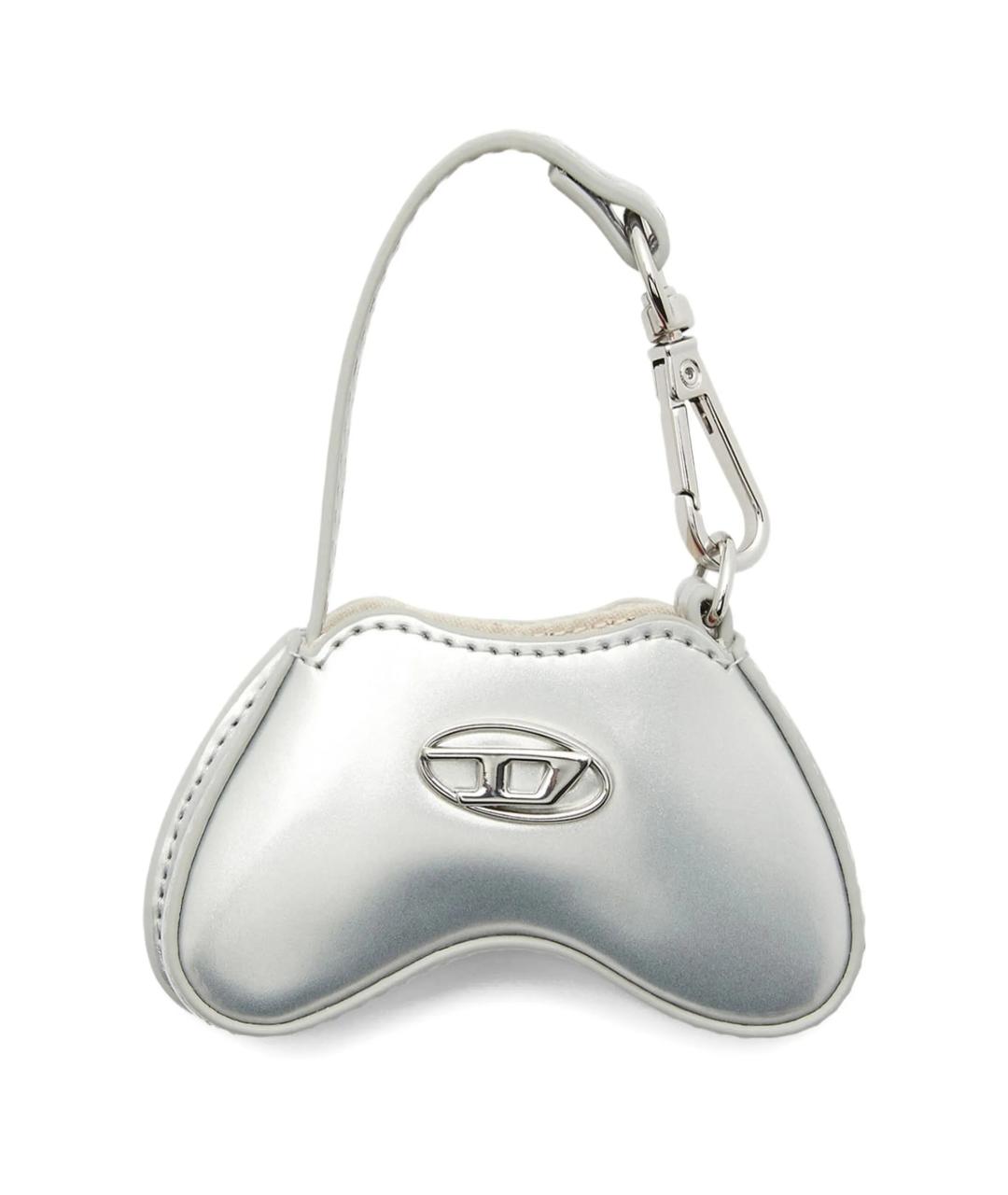 DIESEL Серебрянный брелок, фото 1