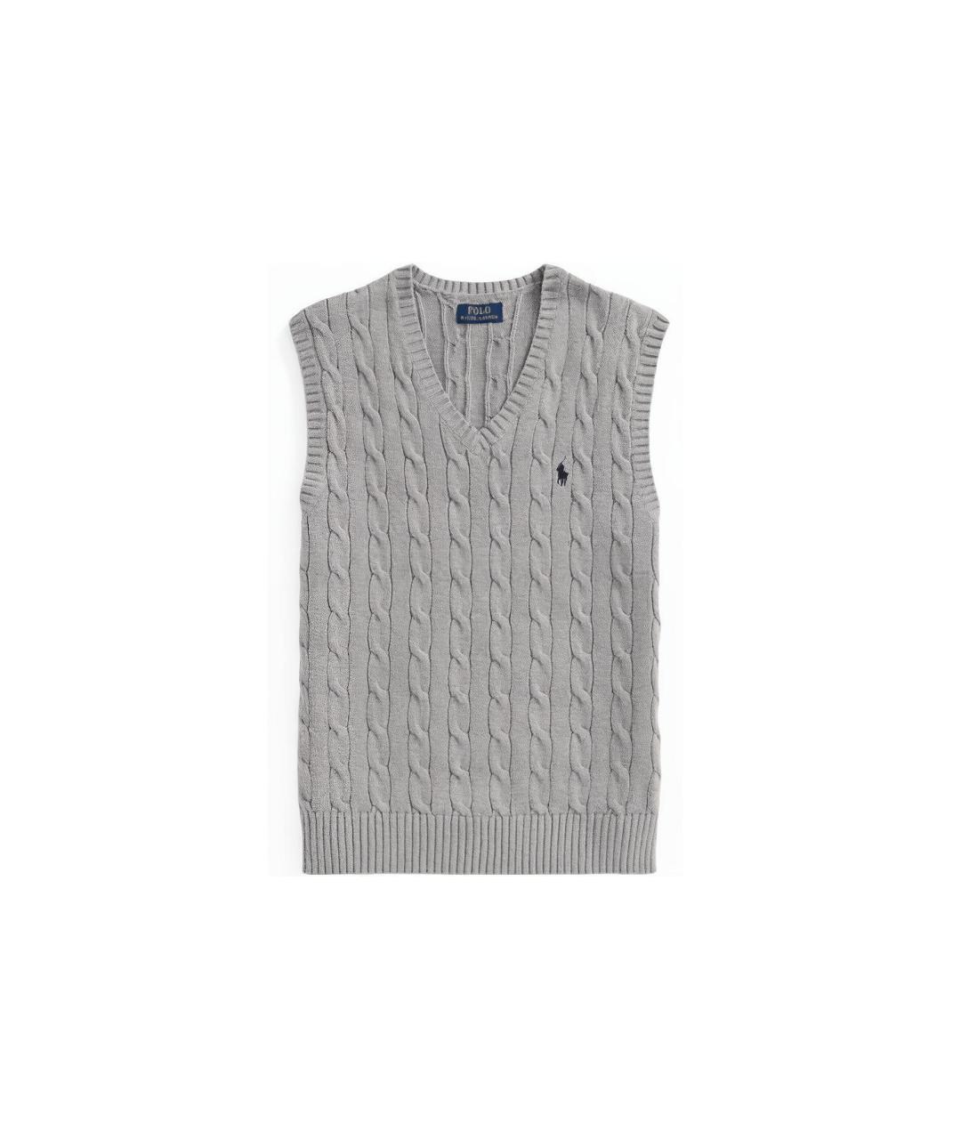 POLO RALPH LAUREN Серая жилетка, фото 1