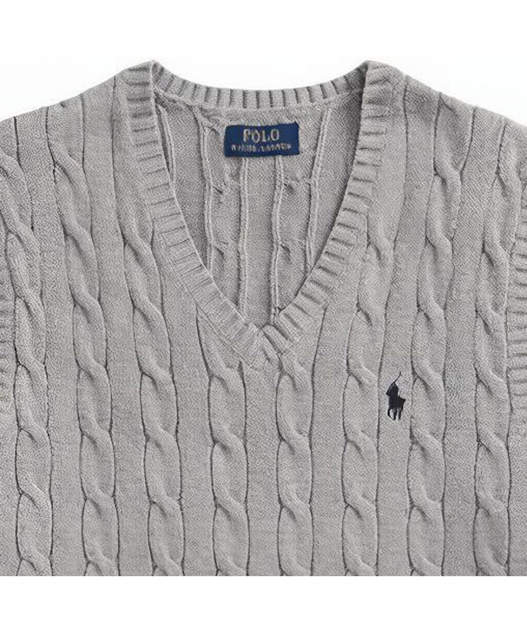 POLO RALPH LAUREN Серая жилетка, фото 5