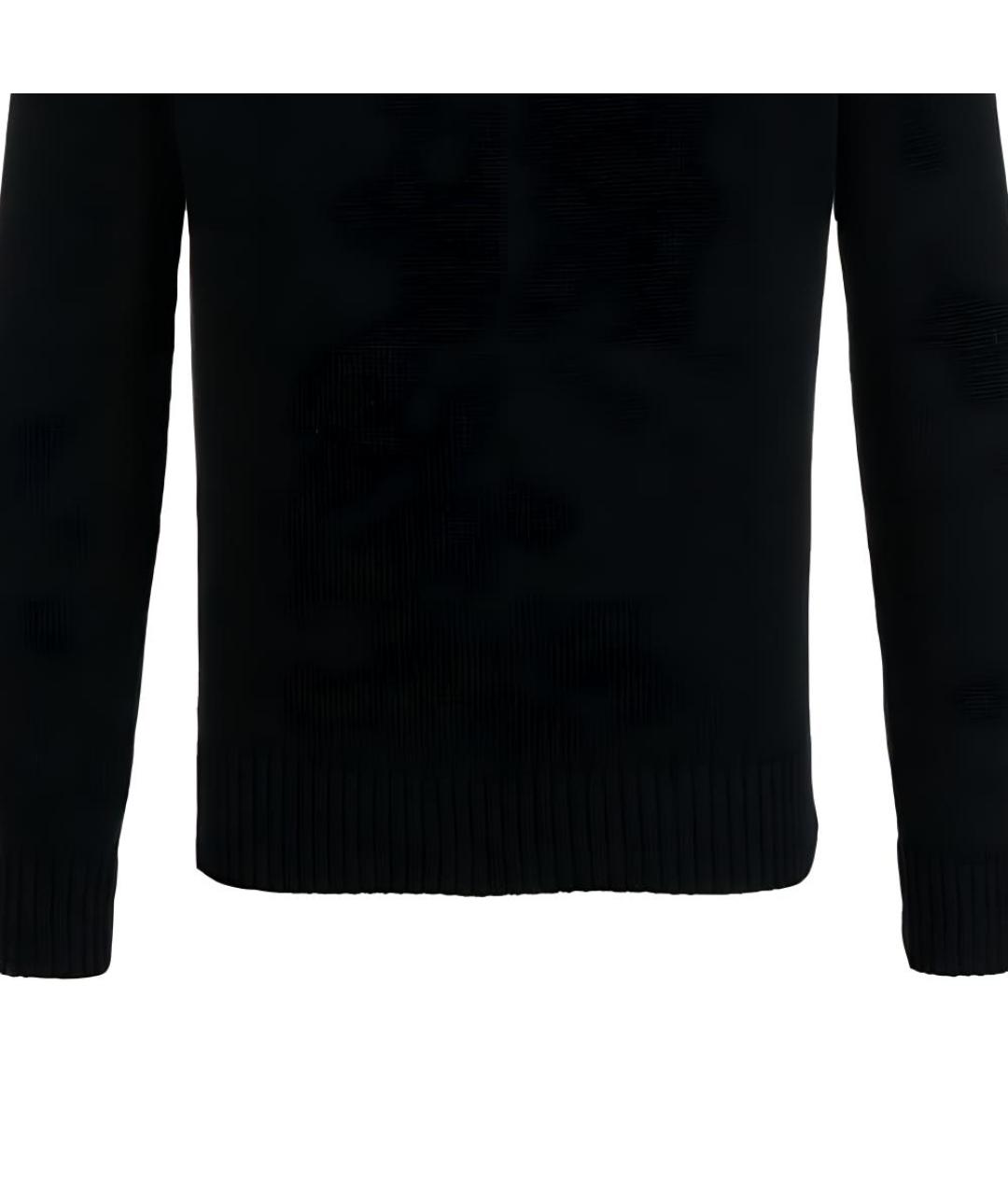 POLO RALPH LAUREN Черный хлопковый джемпер / свитер, фото 6