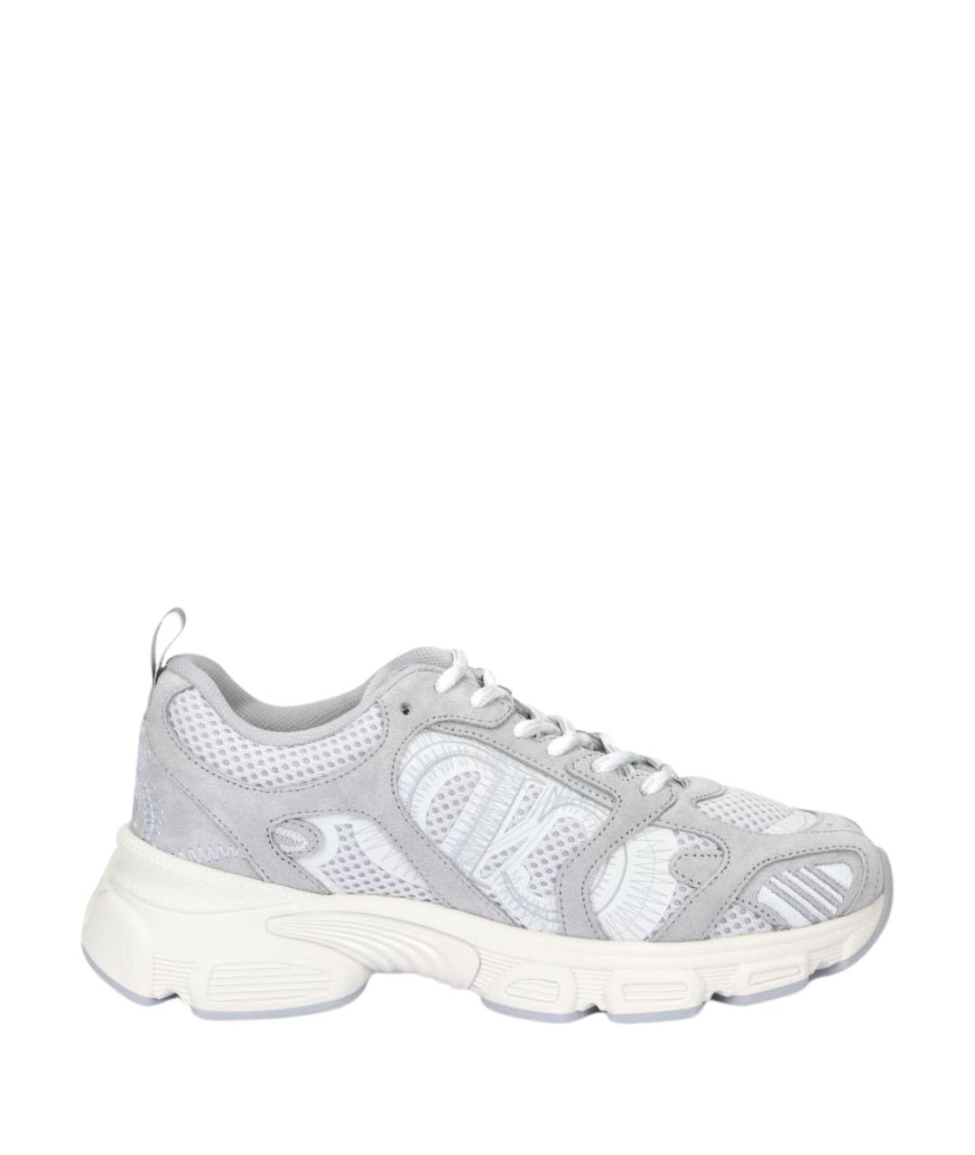 CHRISTIAN DIOR Серые замшевые кроссовки, фото 1