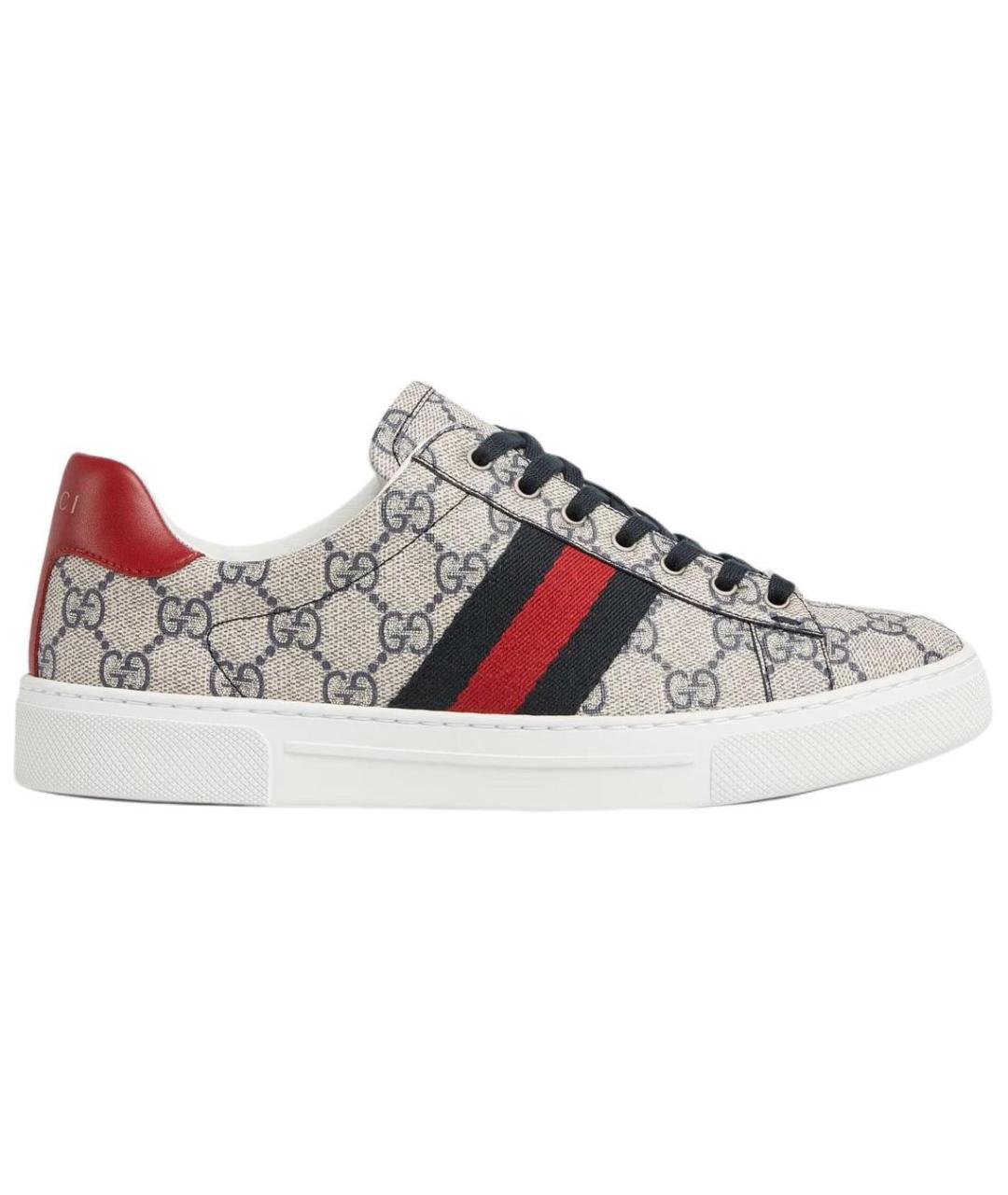 GUCCI Мульти текстильные кеды, фото 7