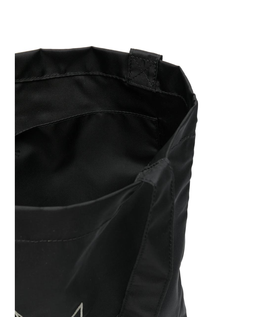 RICK OWENS DRKSHDW Черная сумка тоут, фото 5