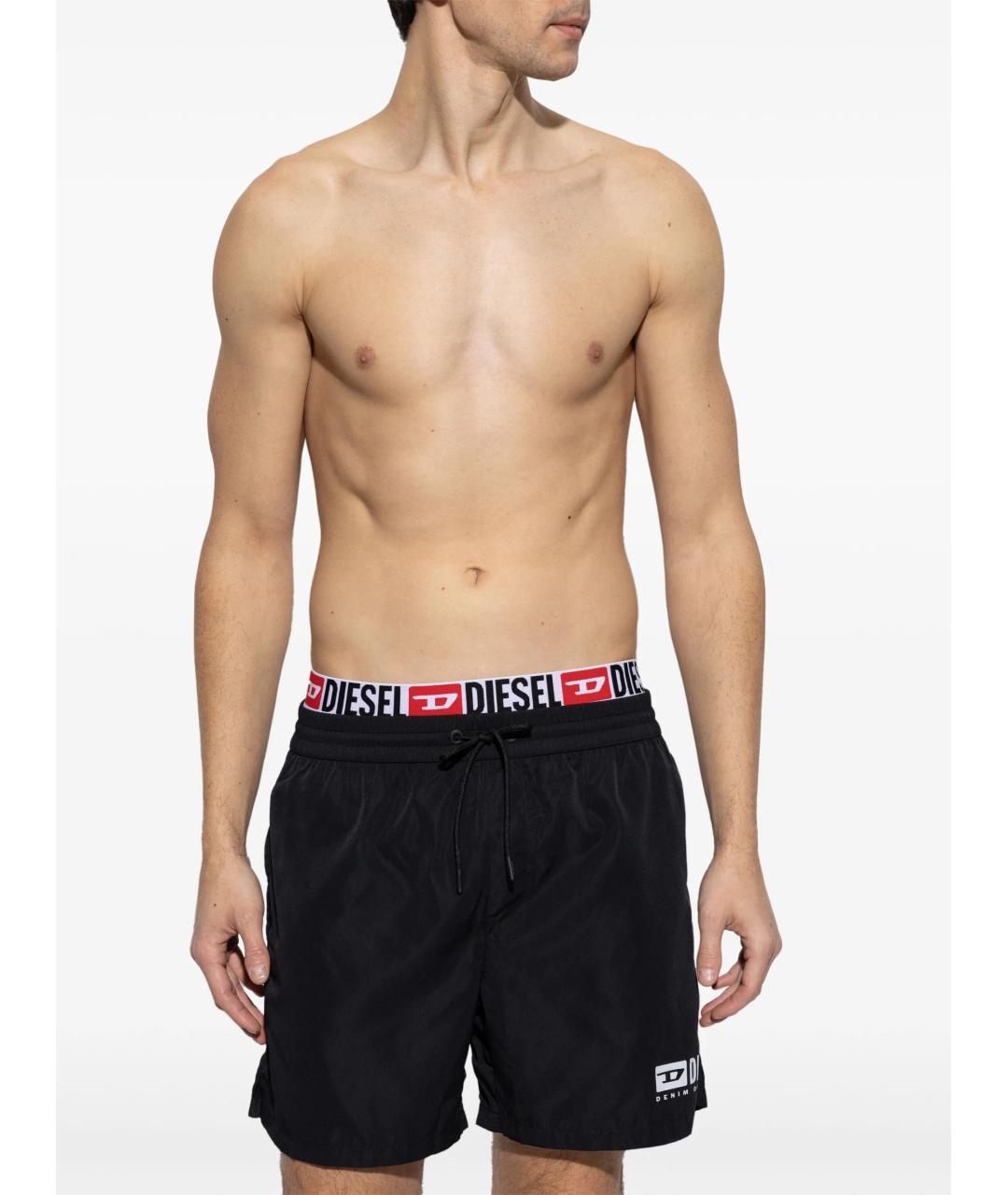 DIESEL Черные шорты, фото 2