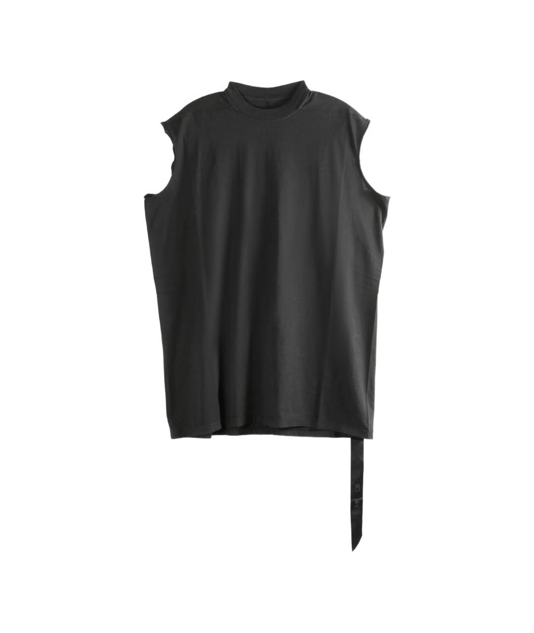 RICK OWENS DRKSHDW Черная хлопковая майка, фото 1