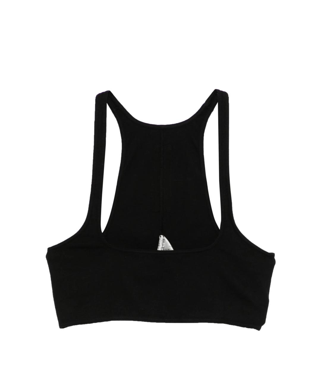 RICK OWENS DRKSHDW Черная хлопковая майка, фото 1