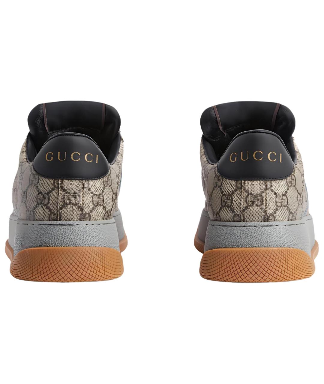 GUCCI Мульти низкие кроссовки / кеды, фото 4