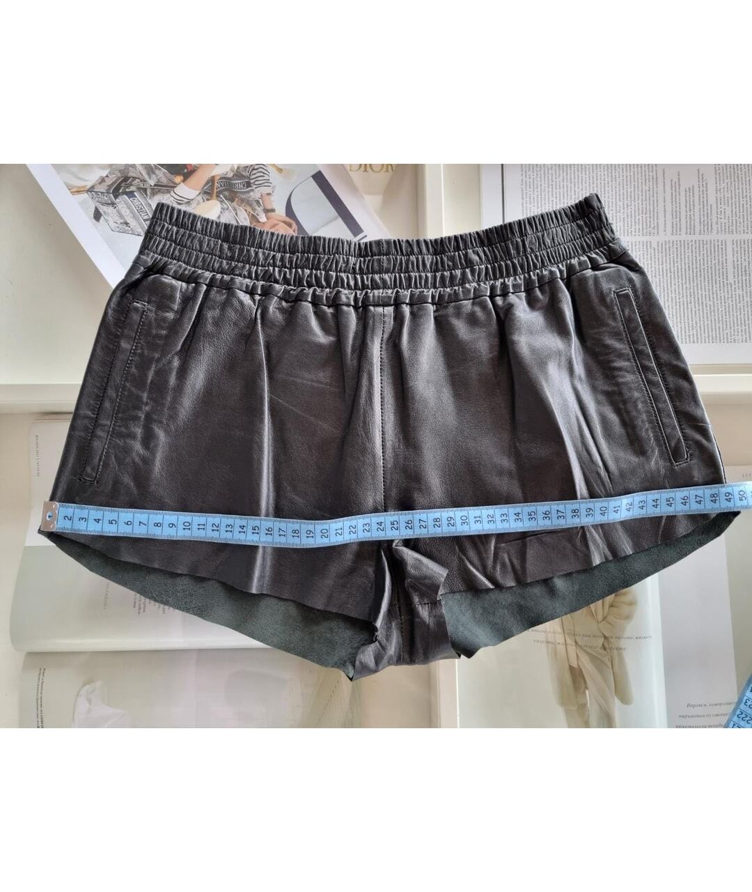 MAJE Черные шорты, фото 7
