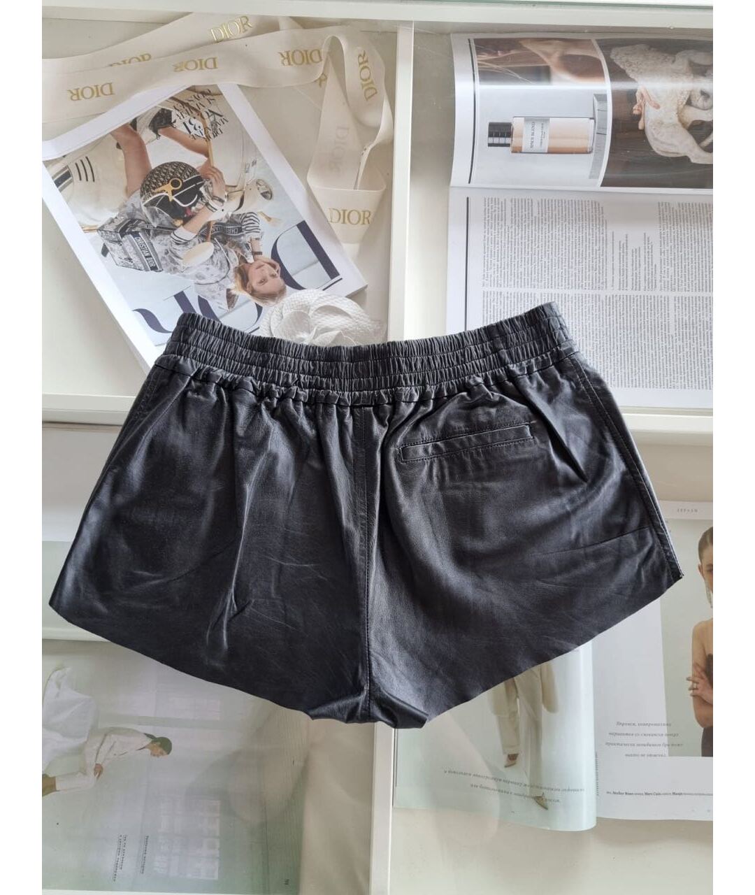 MAJE Черные шорты, фото 2