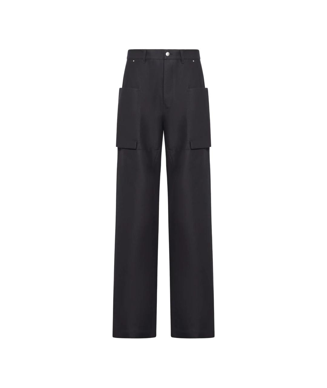 RICK OWENS Черные прямые джинсы, фото 3