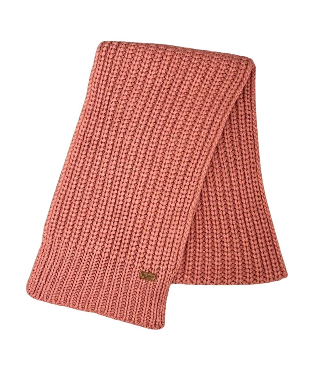 BARBOUR Коралловый шарф, фото 1