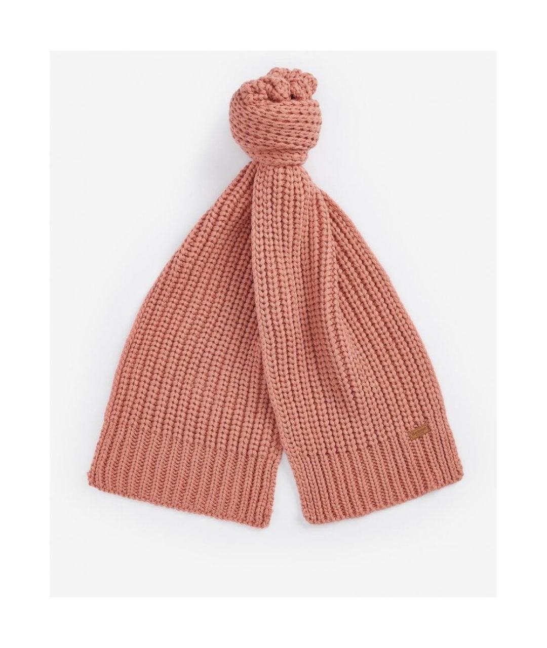 BARBOUR Коралловый шарф, фото 7